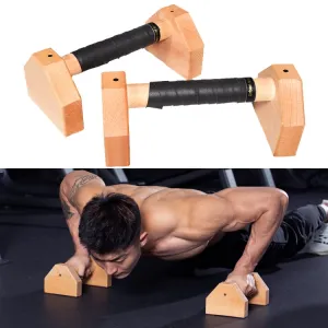 1 Pair Push-Ups Bracket Wooden Single Parallel Bars Inverted Frame, Specification: 30cm