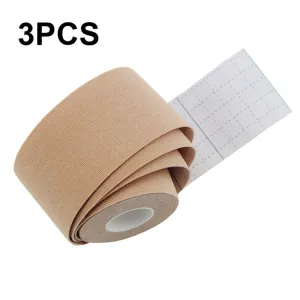 3 PCS Muscle Tape Physiotherapy Sports Tape Basketball Knee Bandage, Size: 3.8cm x 5m(Skin Color)