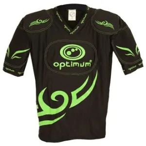 700903     ~ OPTIMUM TRIBAL RUGBY LEAGUE TOP BLACK/GREEN