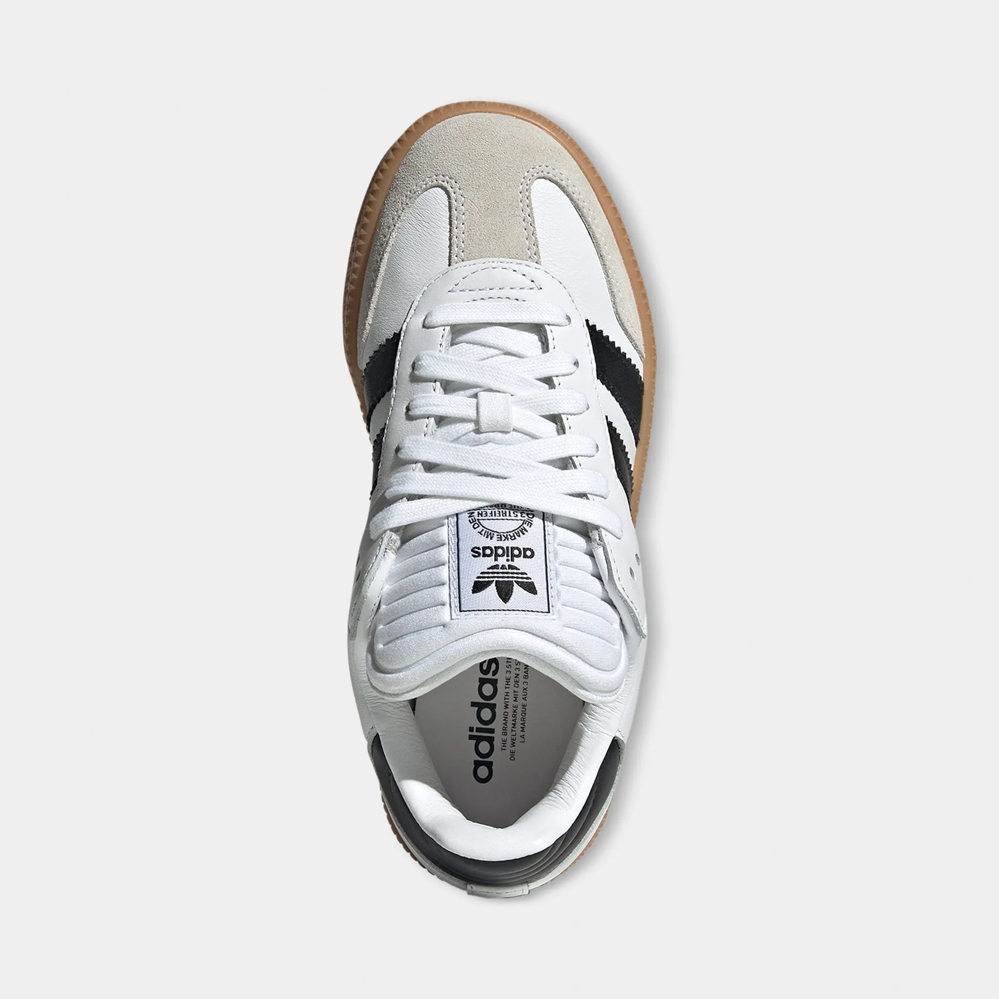 adidas Juniors' Samba XLG White / Black - Gum