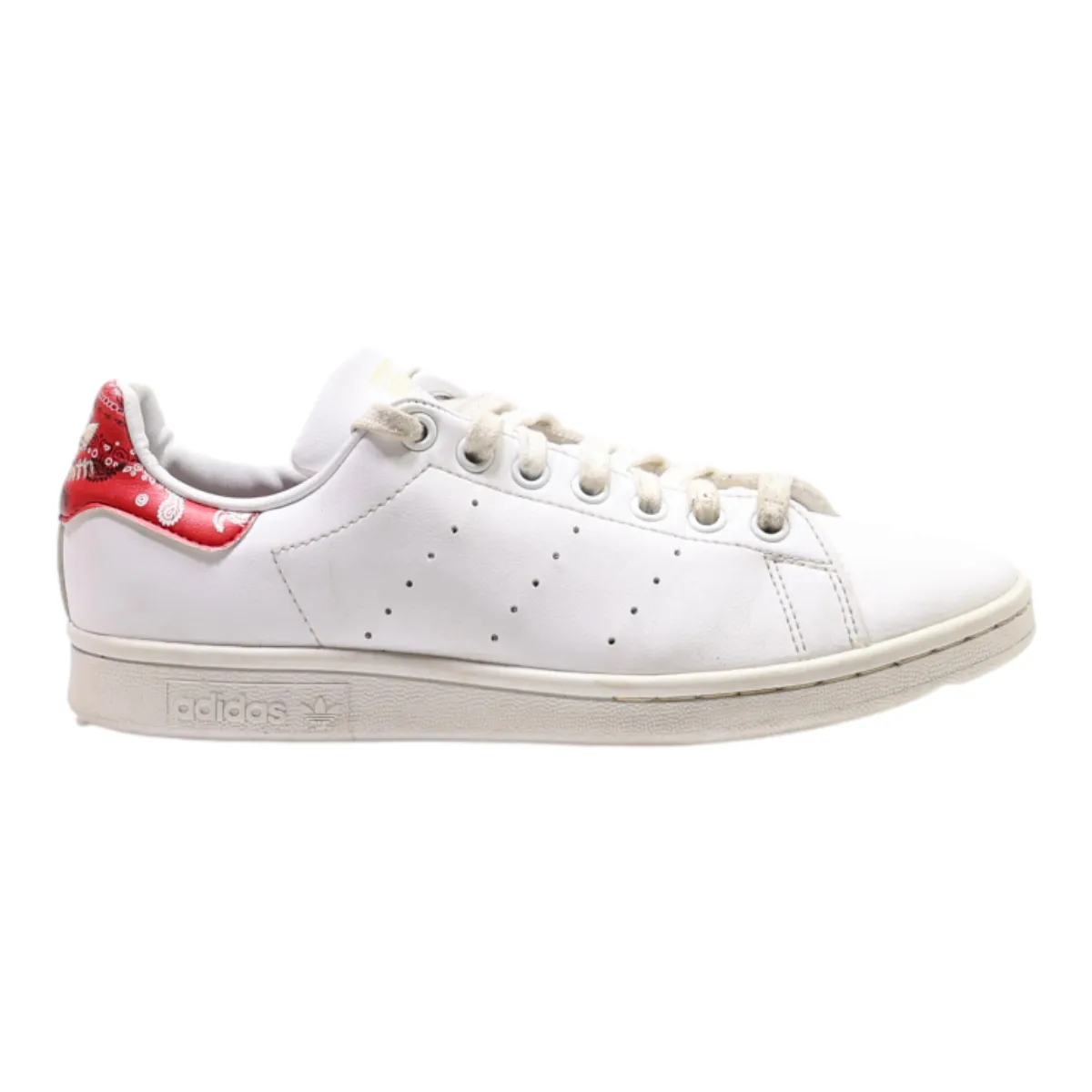 ADIDAS Low Top Trainers White Leather Womens UK 5.5