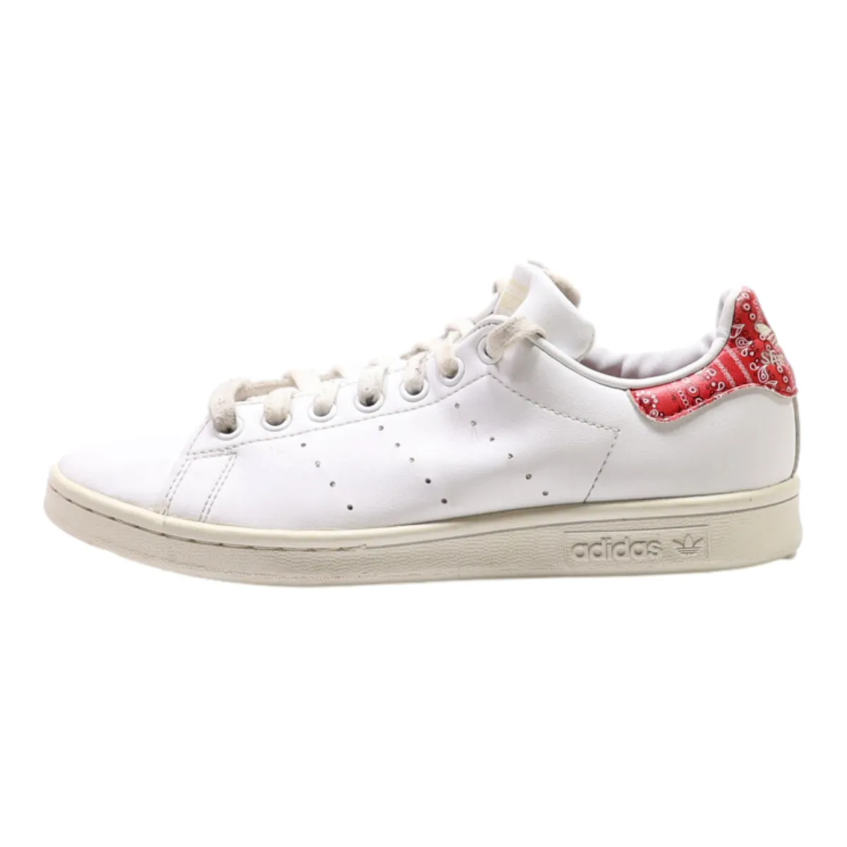 ADIDAS Low Top Trainers White Leather Womens UK 5.5