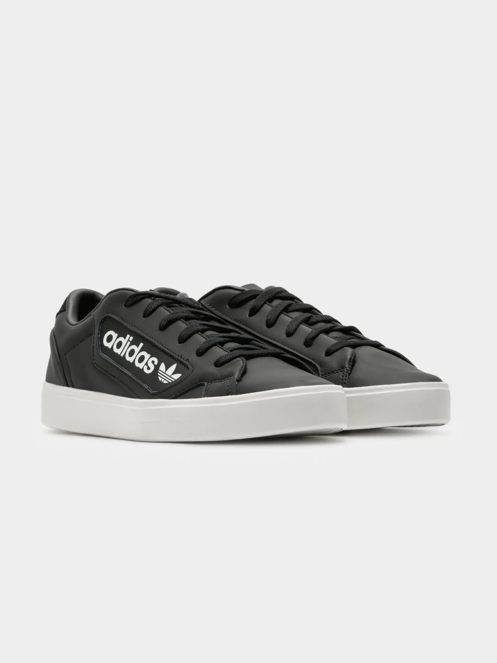 Adidas Sleek Women Original Shoes Black/White