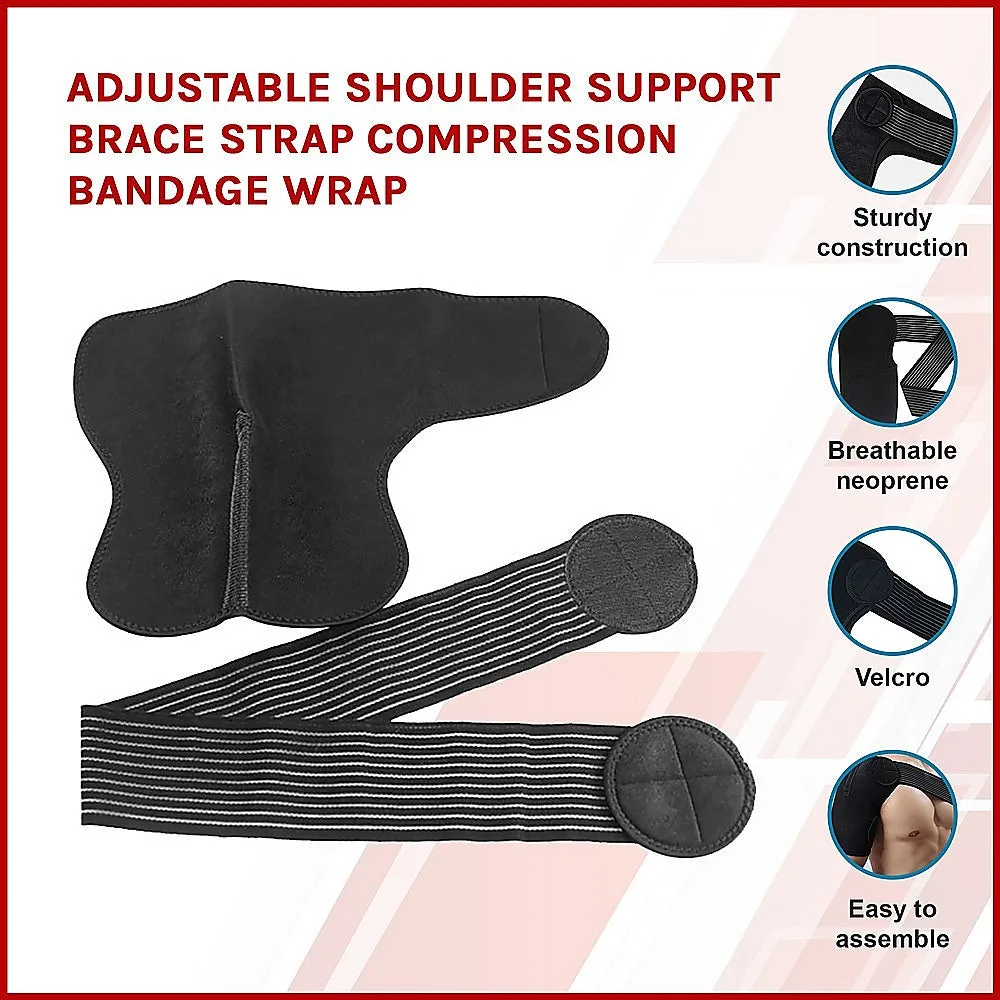 Adjustable Lightweight Shoulder Support Brace Compression