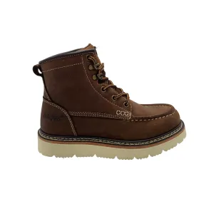 AdTec Women Brown Ladies Legacy 6" Moc-Toe