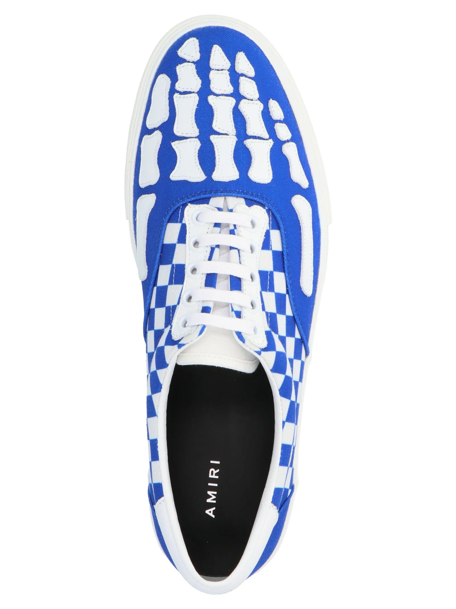 Amiri Checkered Skeleton Sneakers