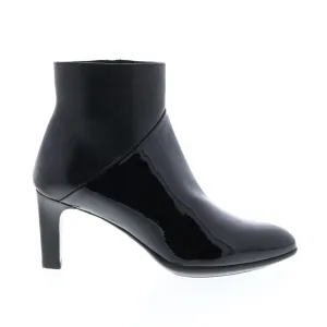 Aquatalia Dia Patent Calf 34L3883-BBK Womens Black Ankle & Booties Boots