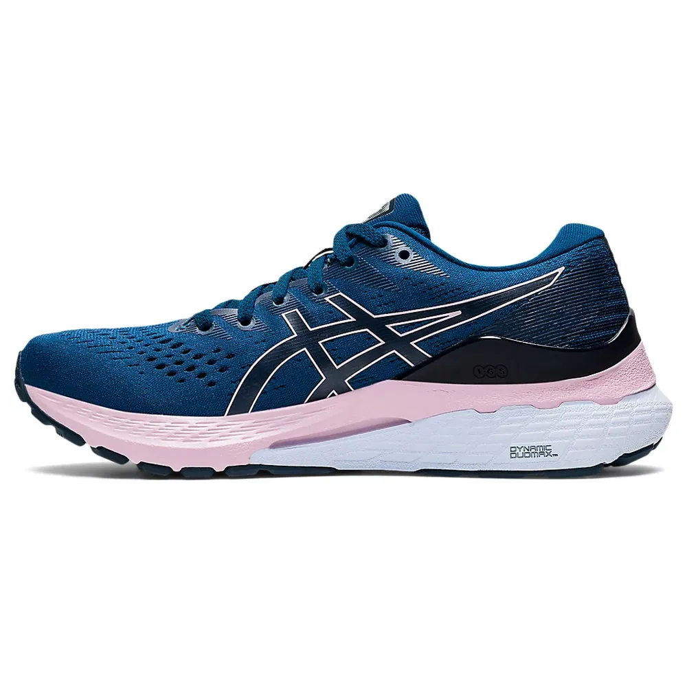 ASICS GEL-KAYANO 28 (W) - (MAKO BLUE/ BARELY ROSE) RUNNING SHOES