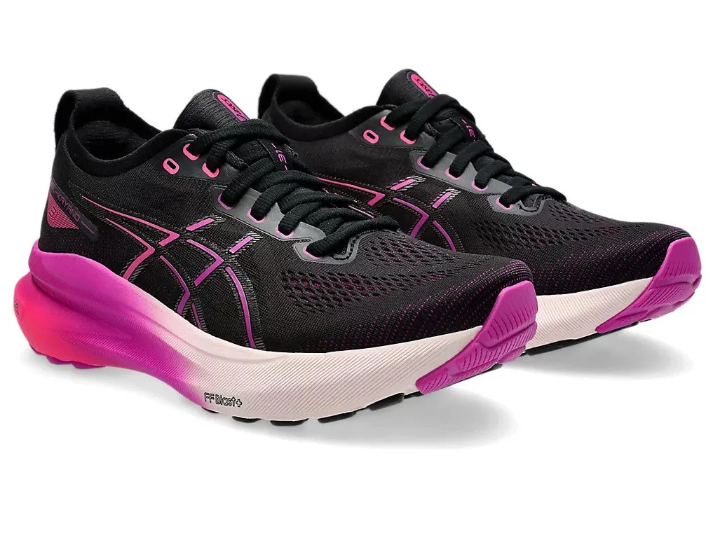 Asics Womens Trainer Gel-Kayano 31 Black/Bold Magenta