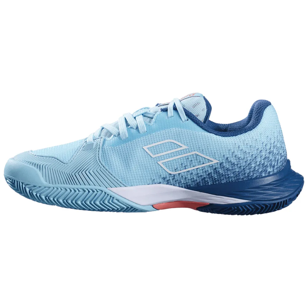 Babolat Jet Mach 3 Clay Court Tennis Shoes (Boys) - Angel Blue