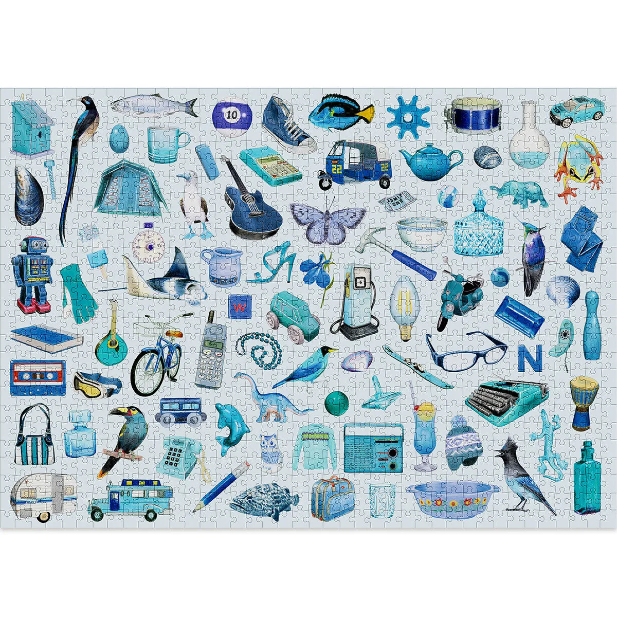 Blue | 1,000 Piece Jigsaw Puzzle