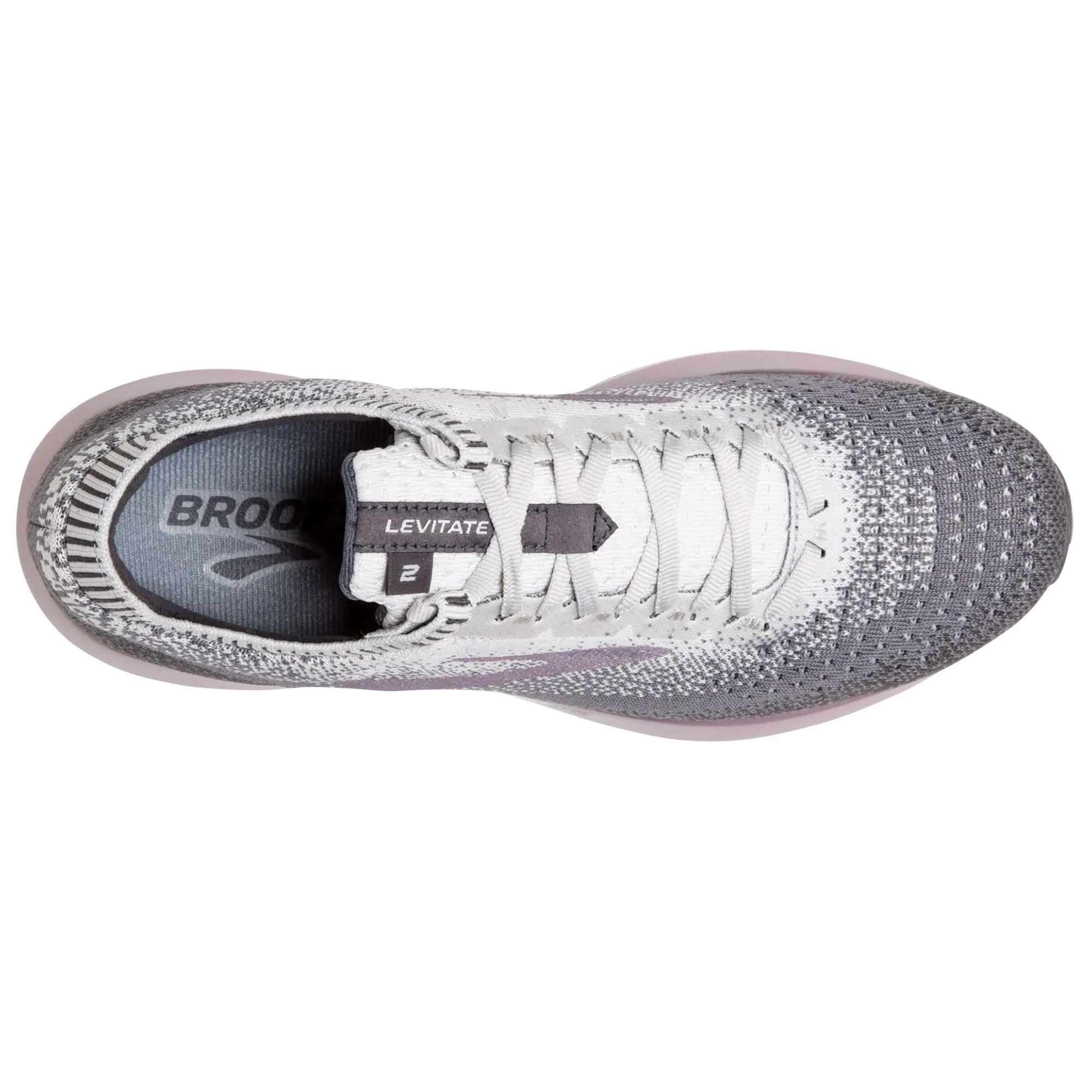 Brooks Levitate 2 Grey-Rose Womens Running Shoes