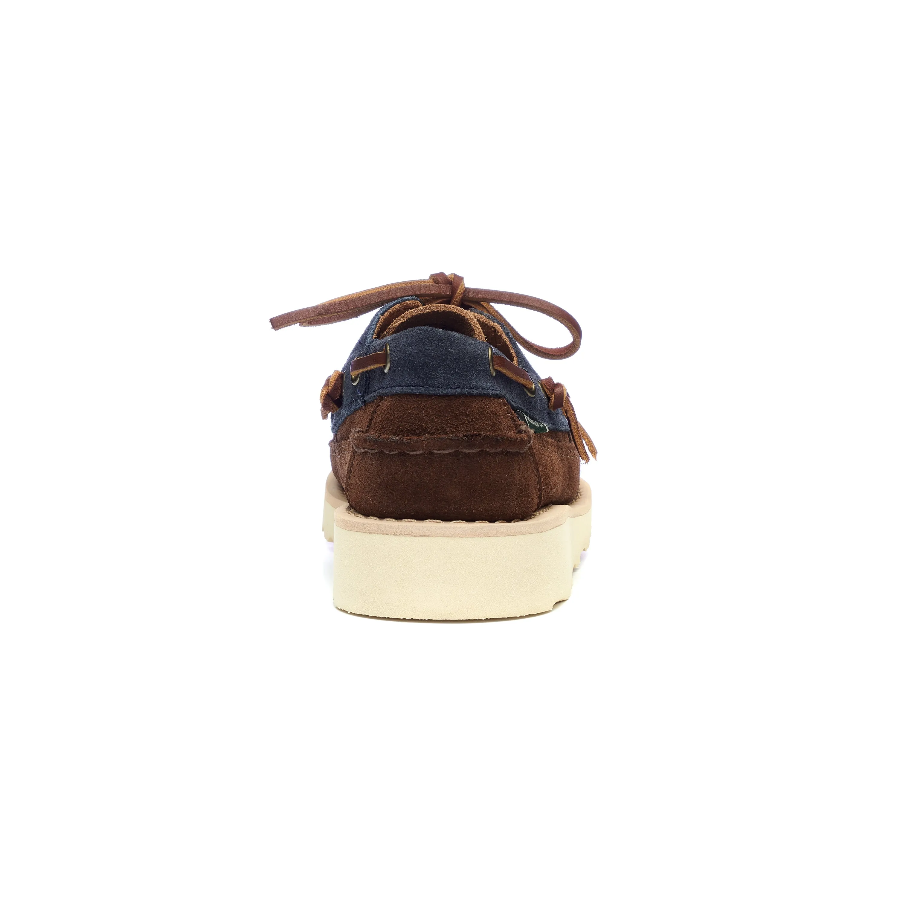 Cayuga Woman - Navy Blue & Cognac & Dark Brown