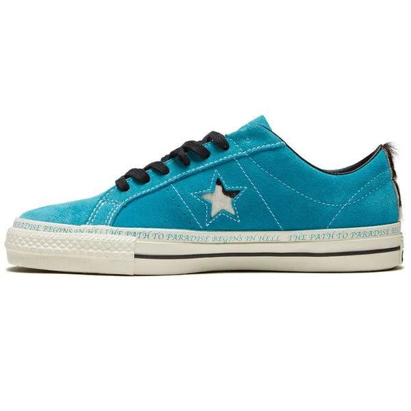 Converse x Paradise Sean Pablo One Star Pro Ox Rapid Teal