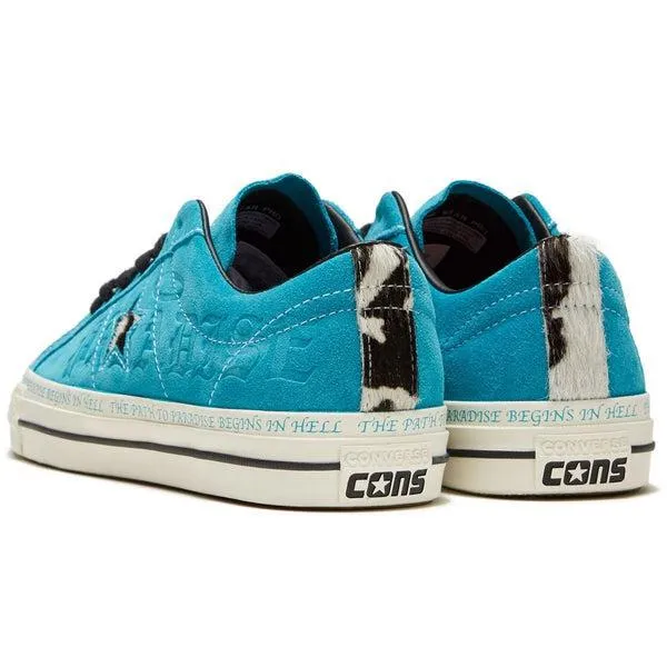 Converse x Paradise Sean Pablo One Star Pro Ox Rapid Teal