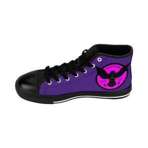 Crowgodshi 2nd Gen. High-Tops, PINK LOGO