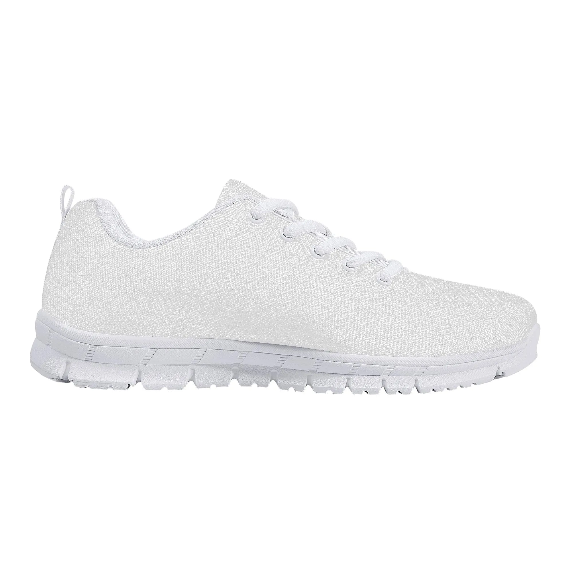 Custom Running Shoes - White D23 Comfort