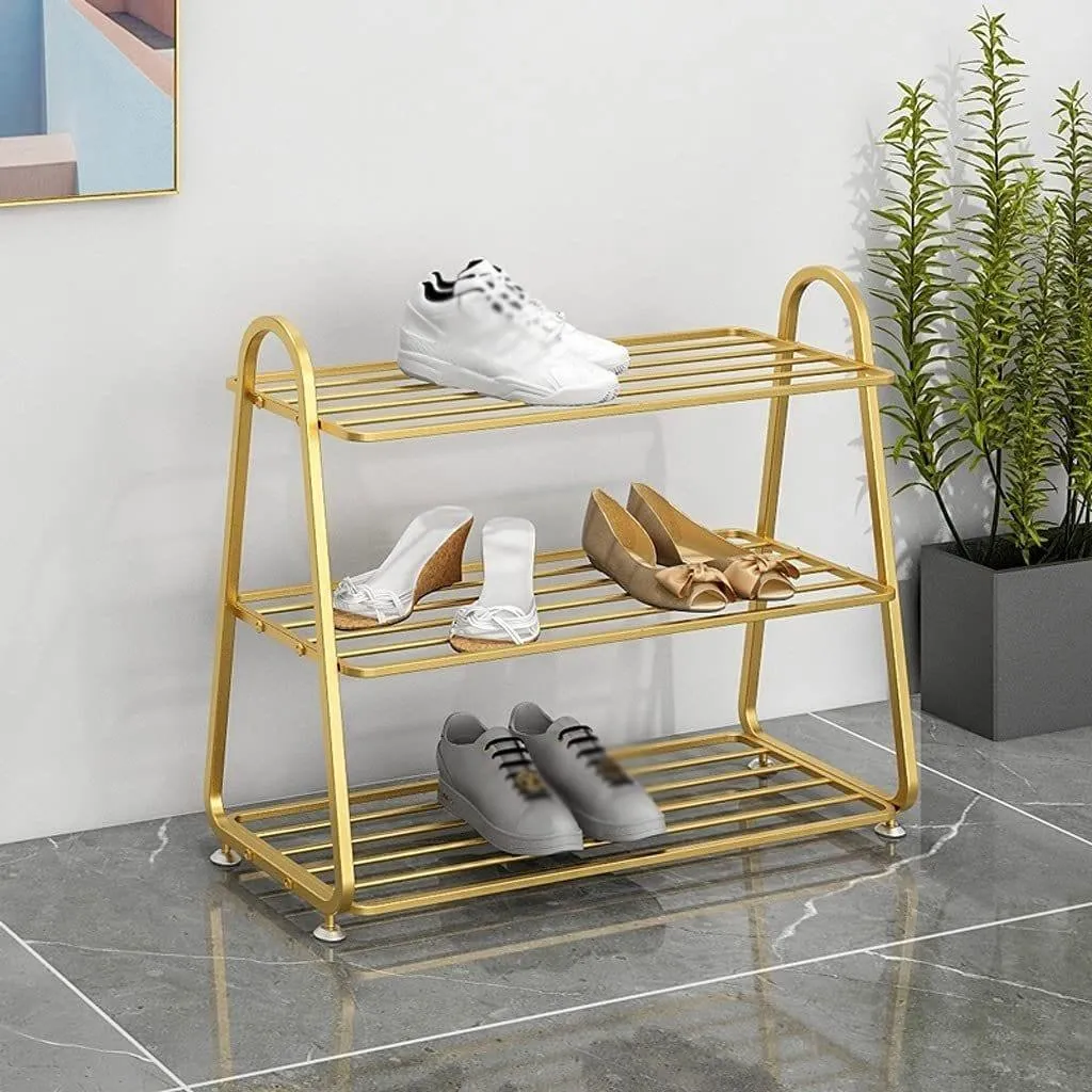 ELEGANT 3 -Tier Metal Shoe Rack.