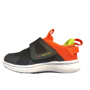 Erke Shoes Kids-Boys Running Black/D.Orange 63120103015-004