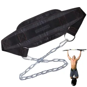 Fitness Weight Belt With Thickened Iron Chain