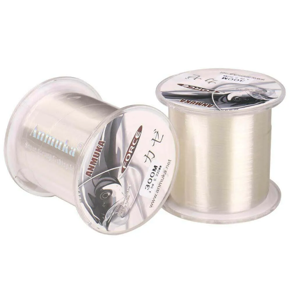 Fluorocarbon Coated Nylon Durable Fishing Line 300M/328Yds