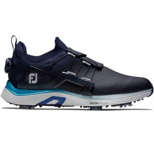 FootJoy Hyperflex BOA Spiked Waterproof Shoes - Navy/Blue/White