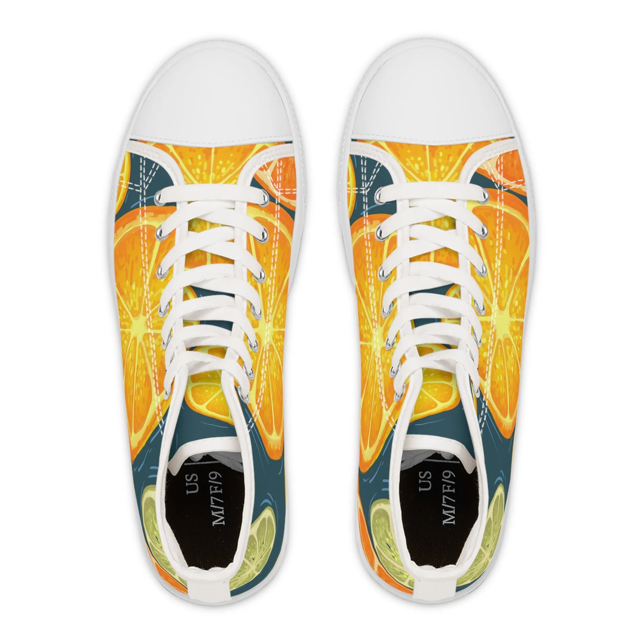 Fresh Fruit Women's High Top Sneakers