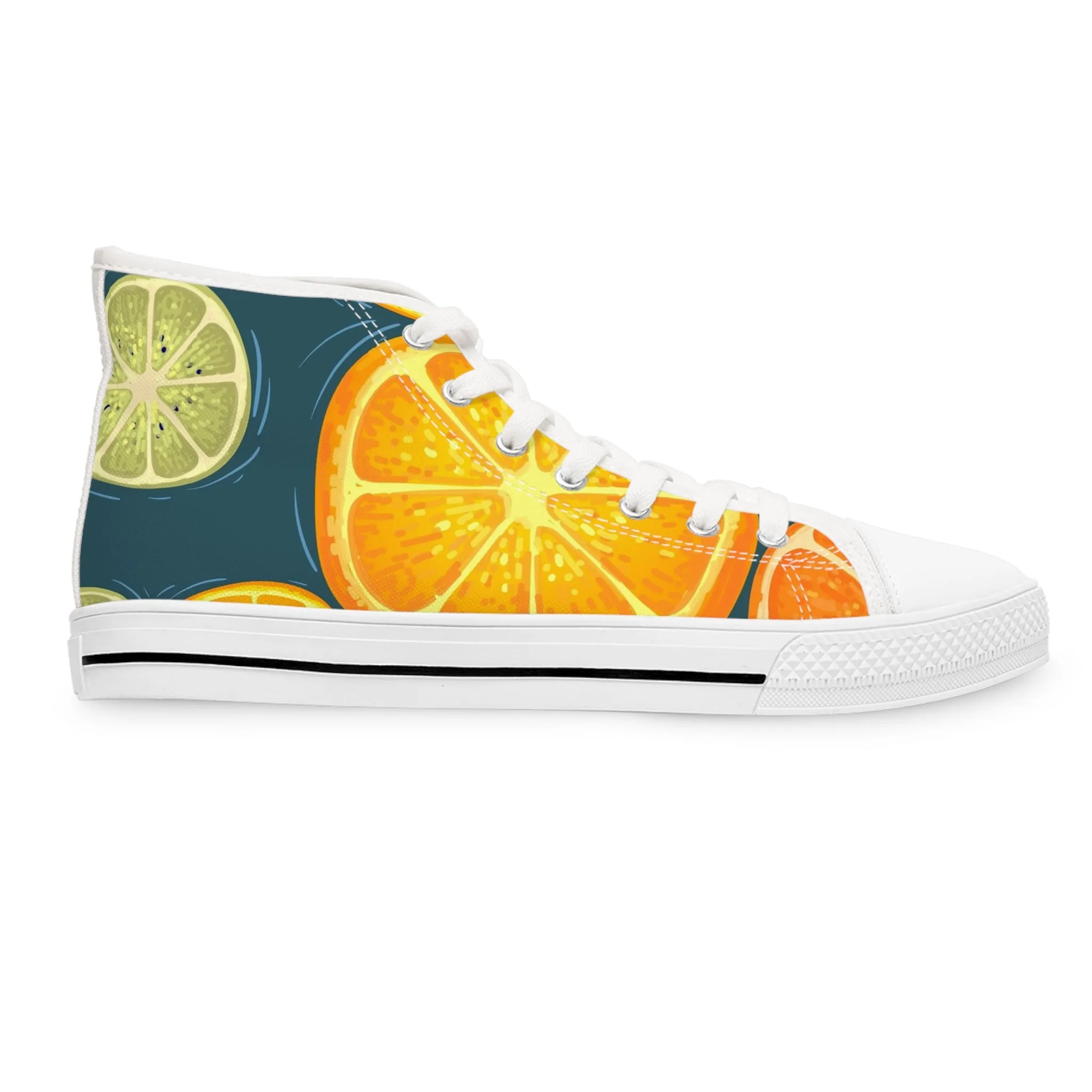 Fresh Fruit Women's High Top Sneakers