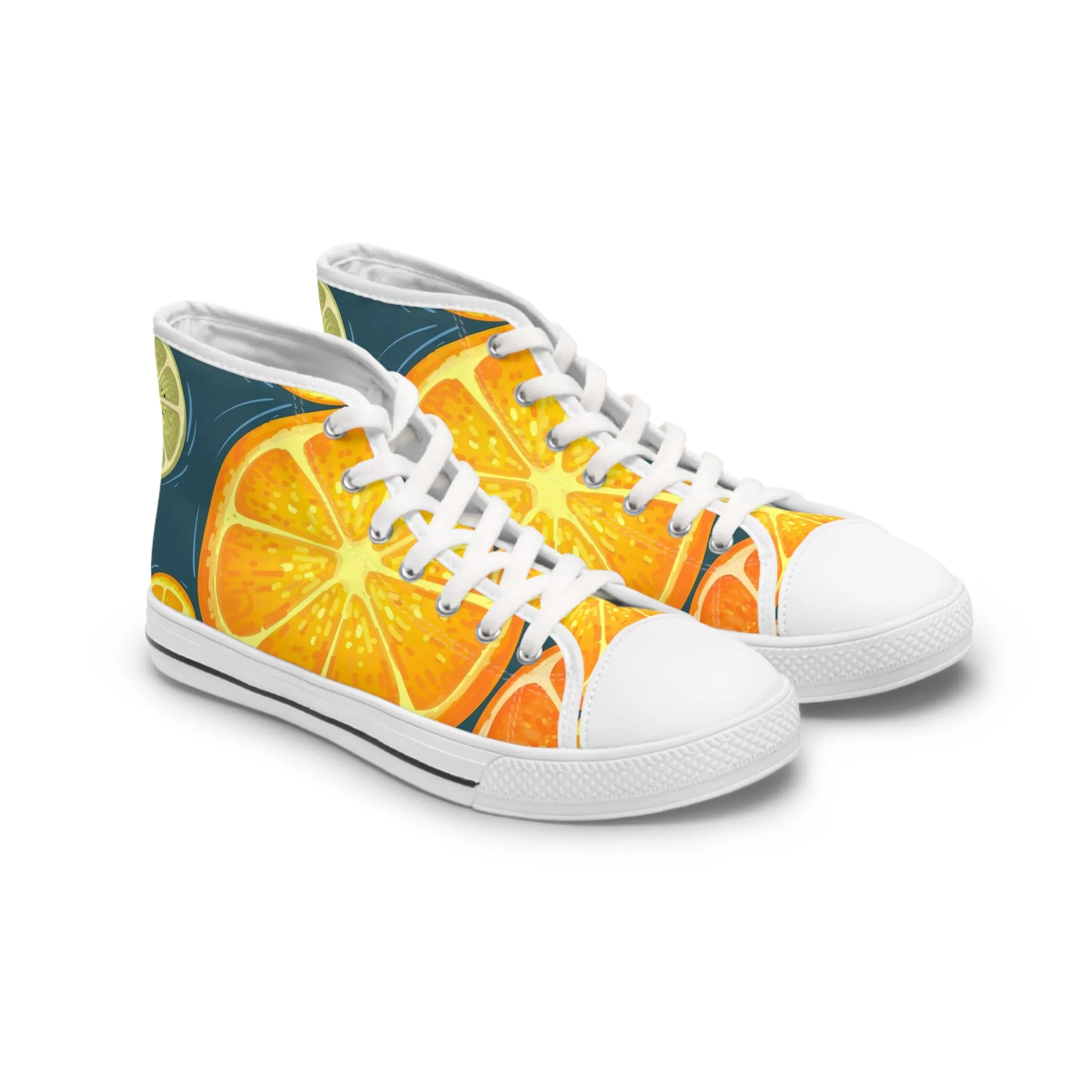 Fresh Fruit Women's High Top Sneakers