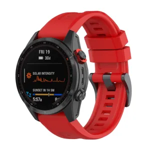 Garmin Fenix 7 / Epix Gen 2 / Descent G1 silicone watch strap - Red