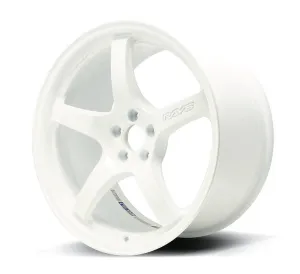 Gram Lights 57CR 18X9.5  38 5x100 Ceramic White Pearl Wheel