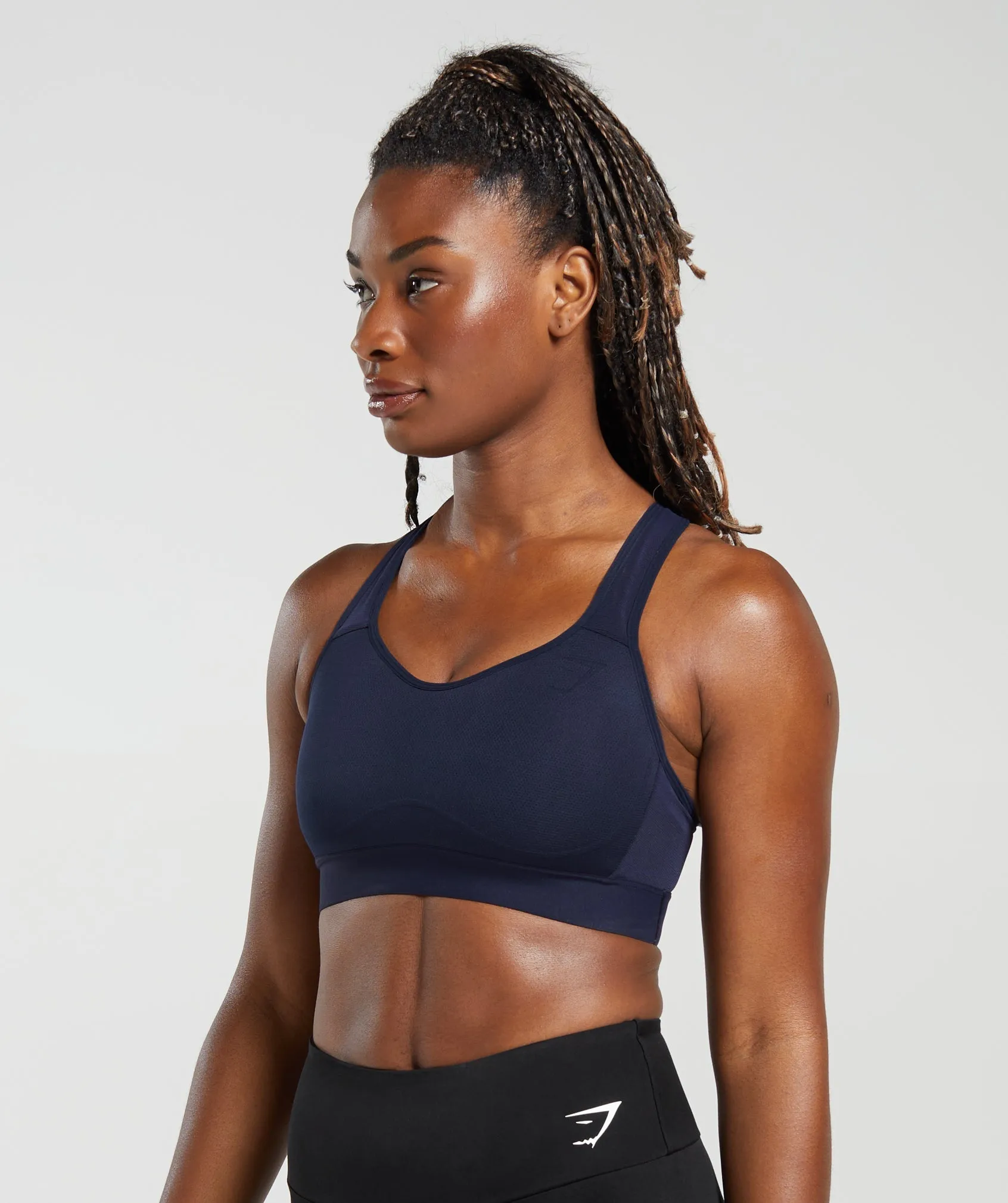 Gymshark Lightweight High Support Sports Bra - Midnight Blue