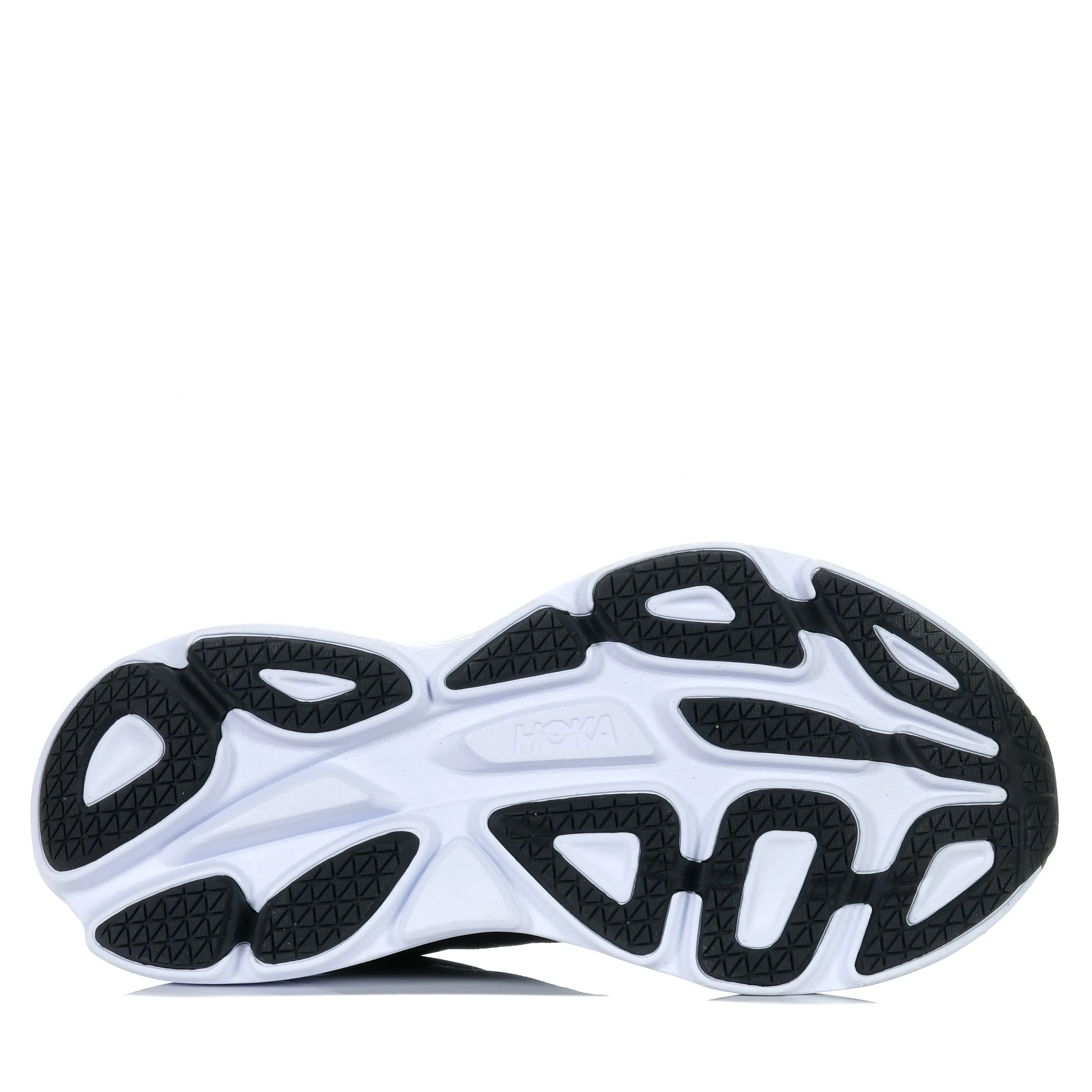 Hoka Bondi 8 Wide Mens Black/White