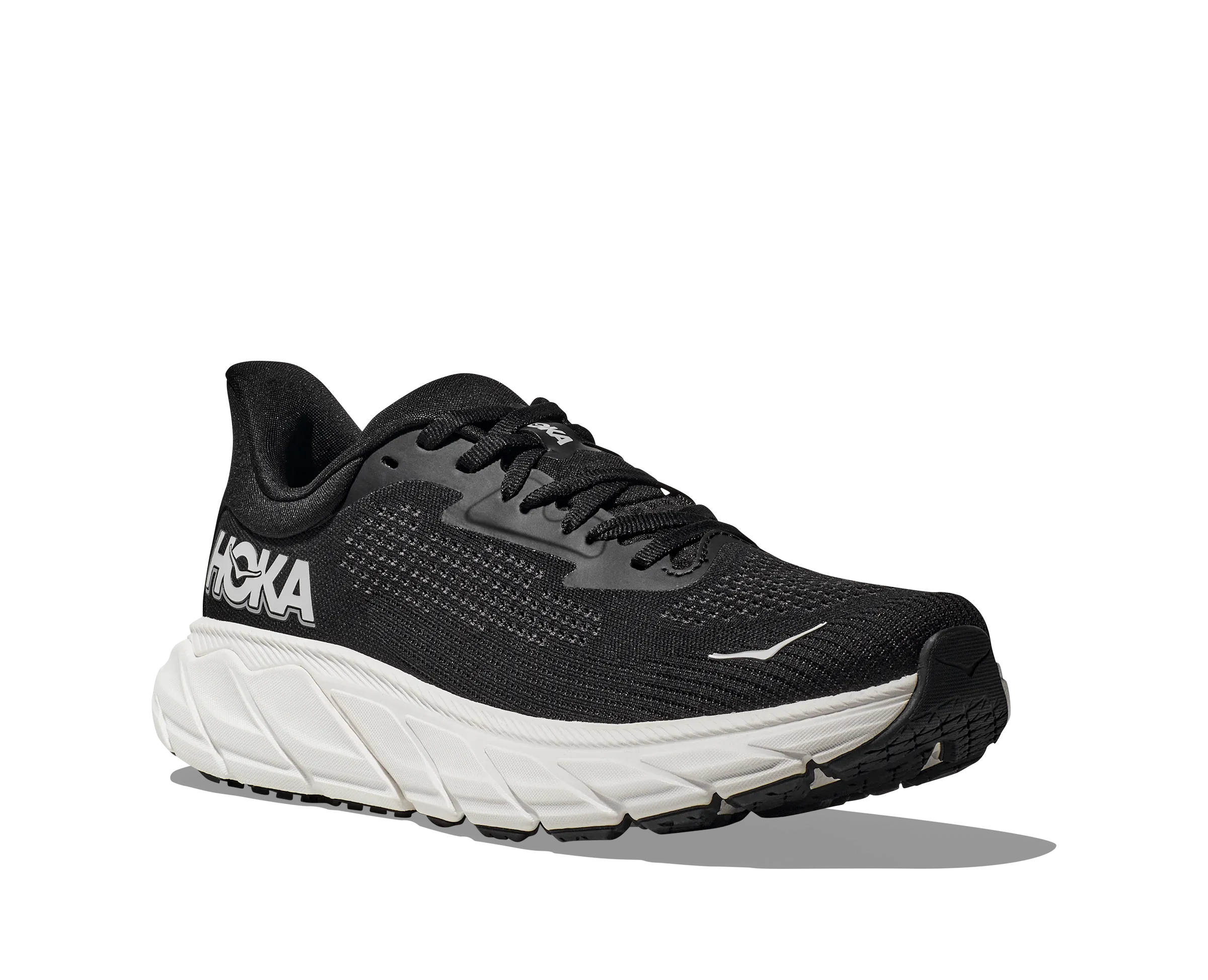 Hoka Mens Trainer Arahi 7 Black White