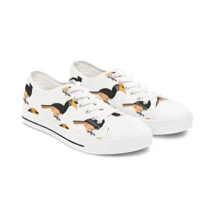 Hornbill Bird Women's Low Top Sneakers