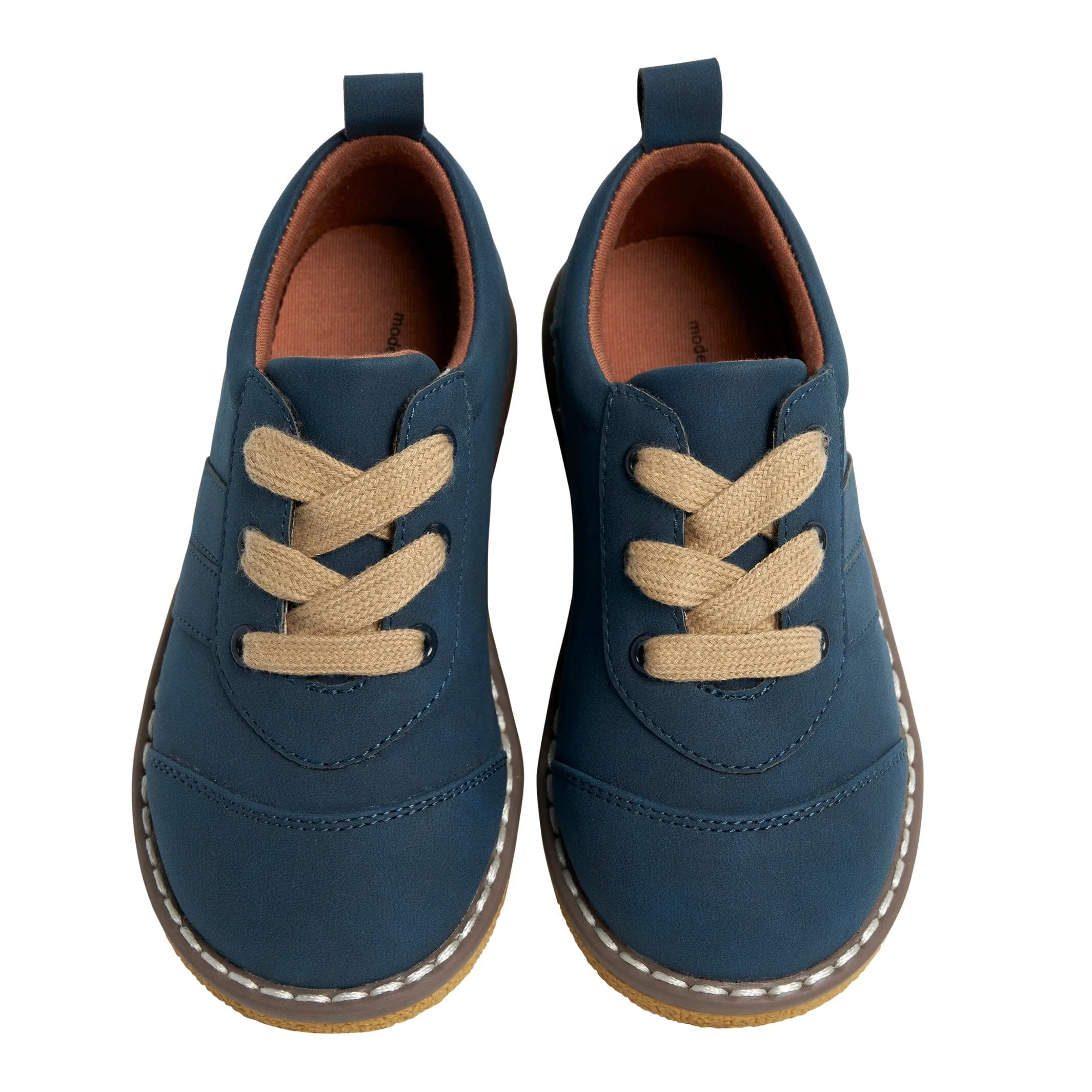 Infant & Toddler Boys Navy Oxfords