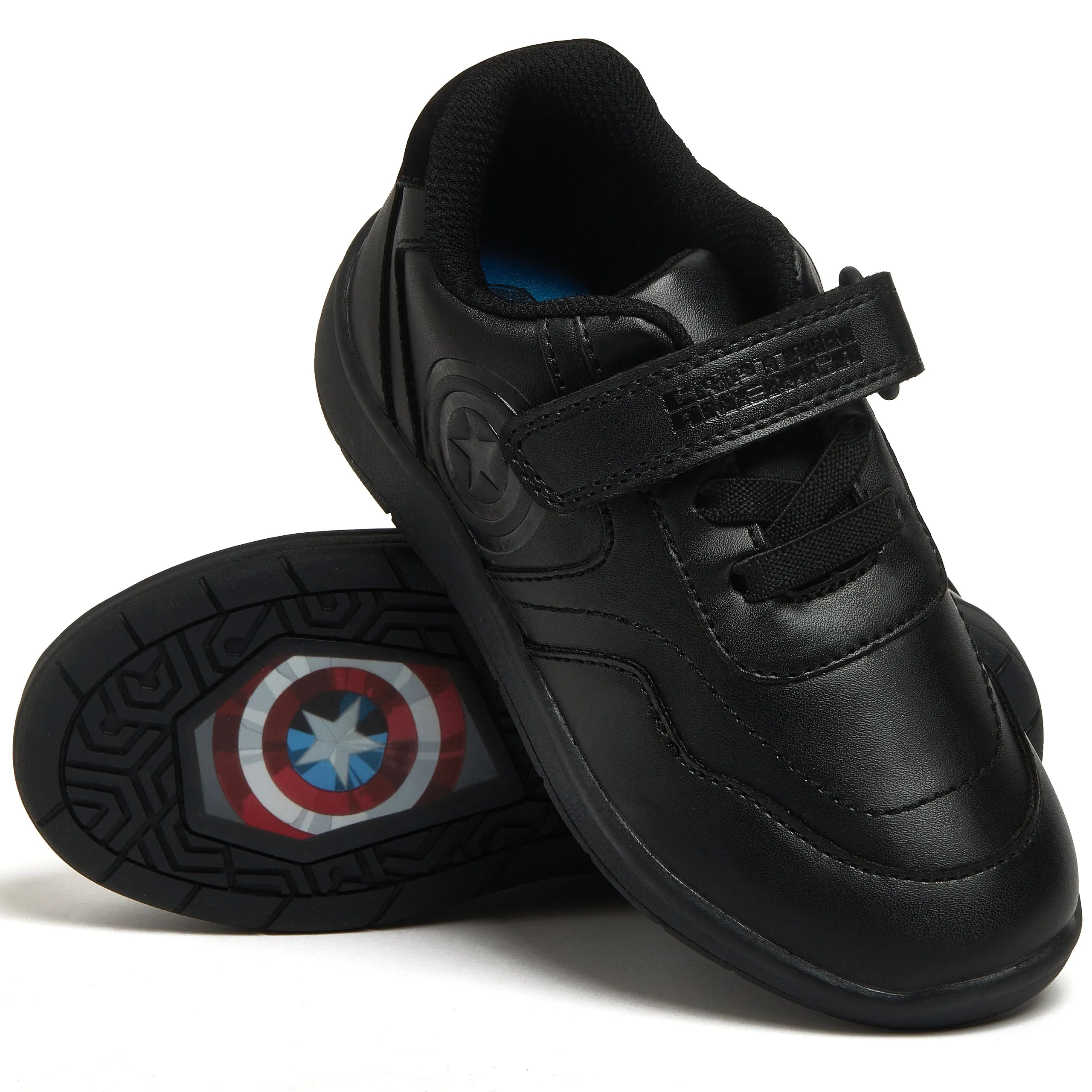 Kids Captain America School Shoes