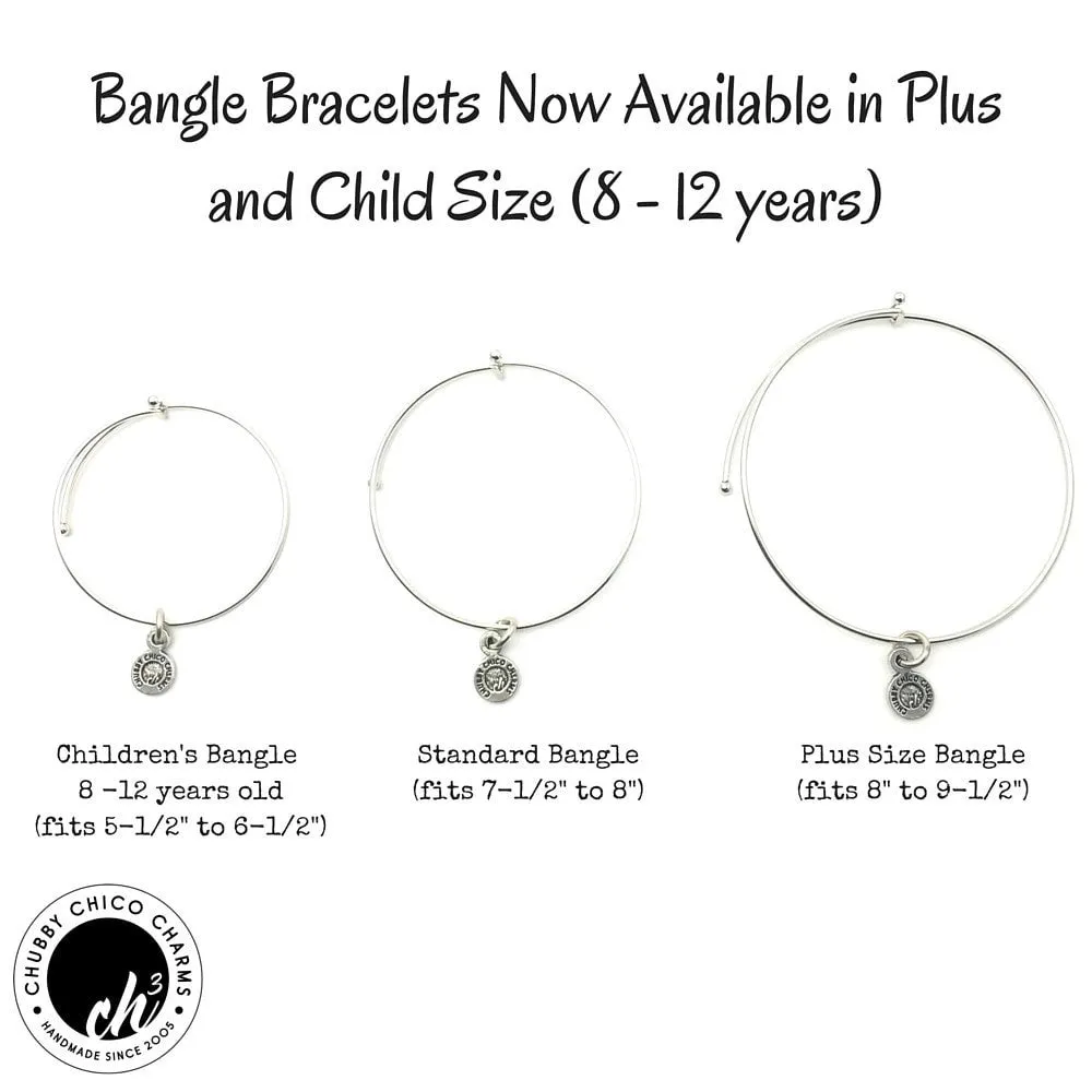 Lacrosse Girl Expandable Bangle Bracelet Set