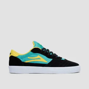 Lakai Cambridge Shoes - Black/Teal Suede