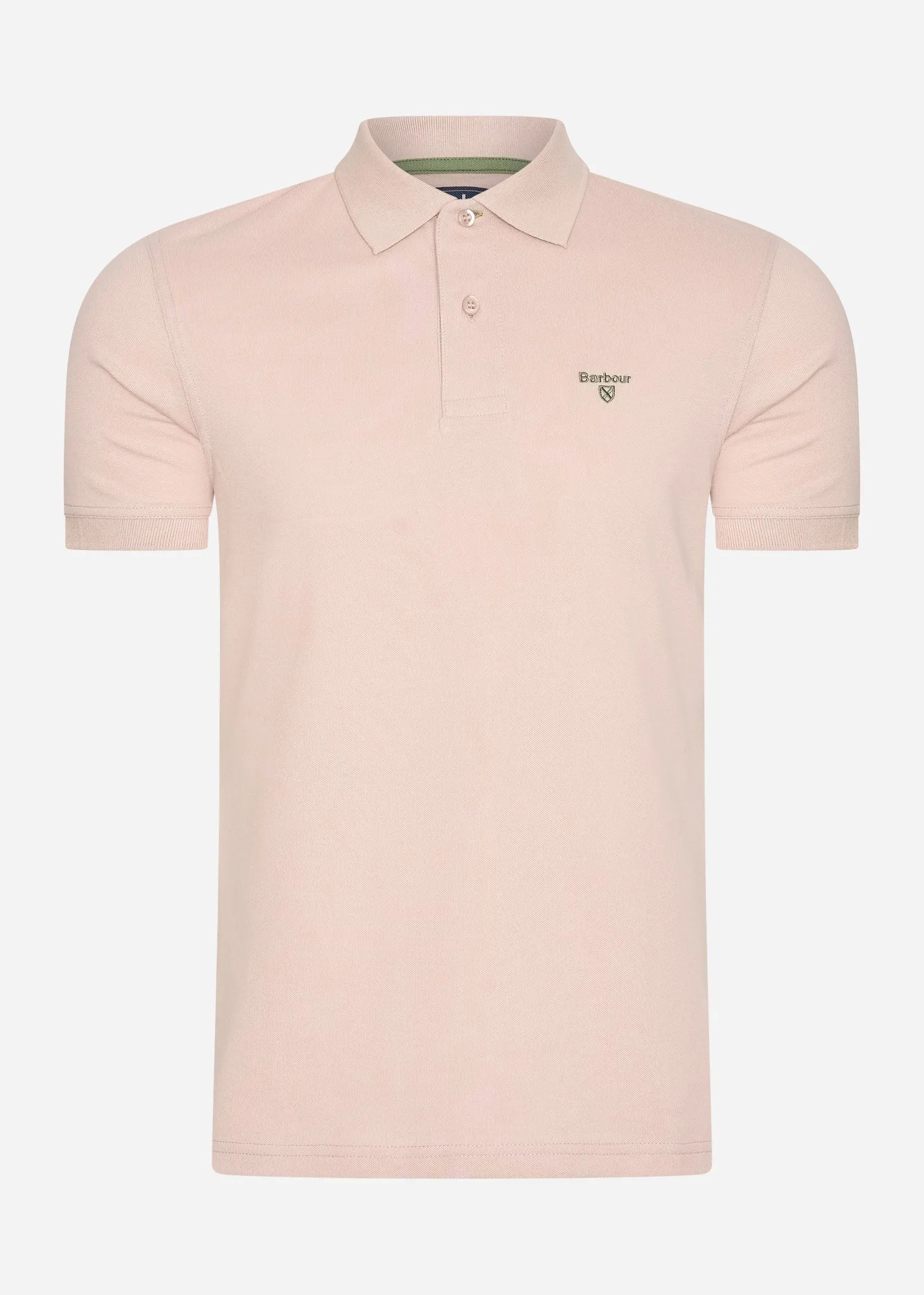 Lightweight sports polo - pink mist