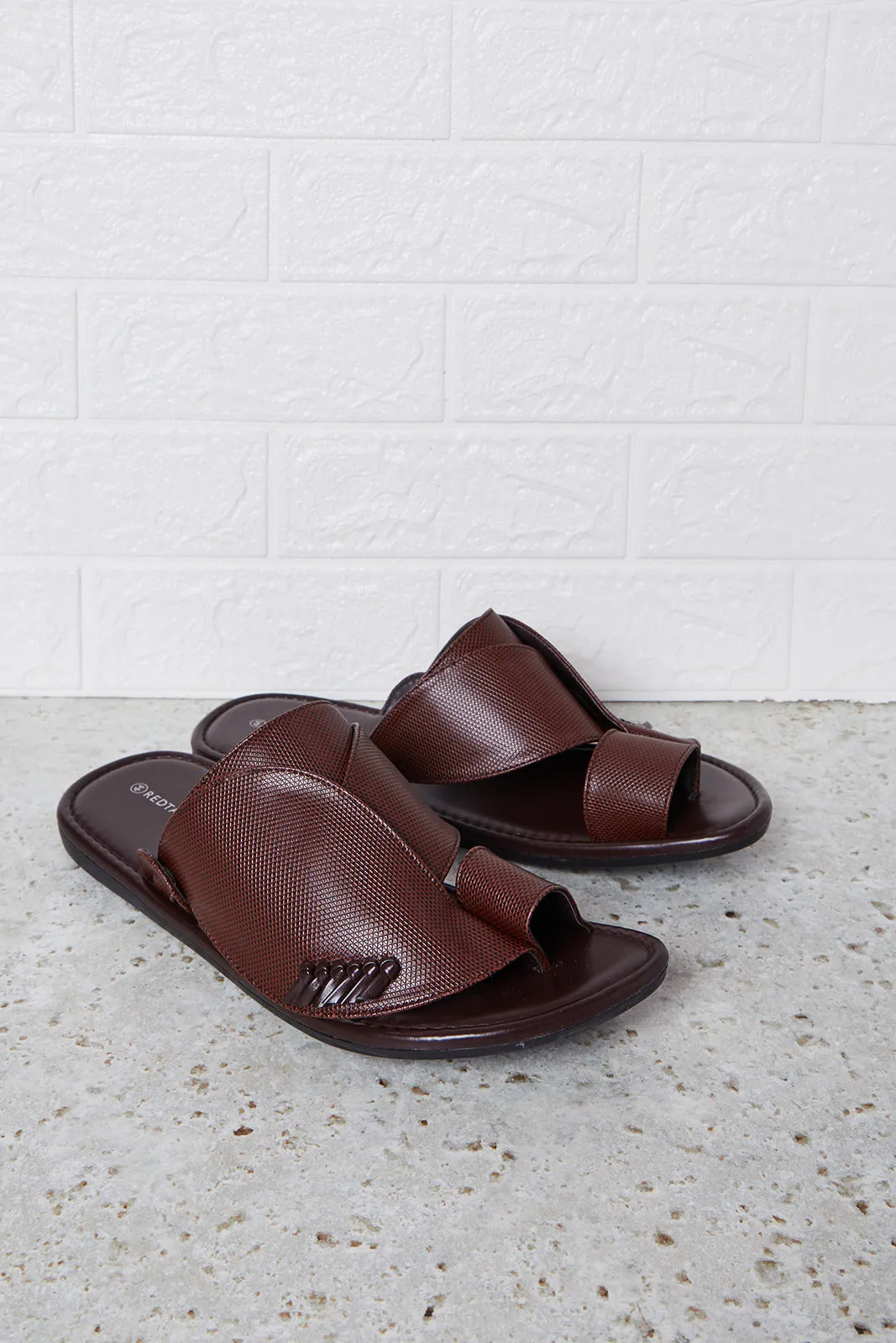 Men Brown Shirqui Sandals