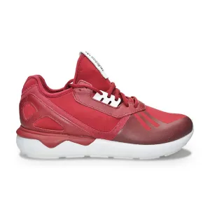 Mens Adidas Tubular Runner - B41274 - Burgandy White