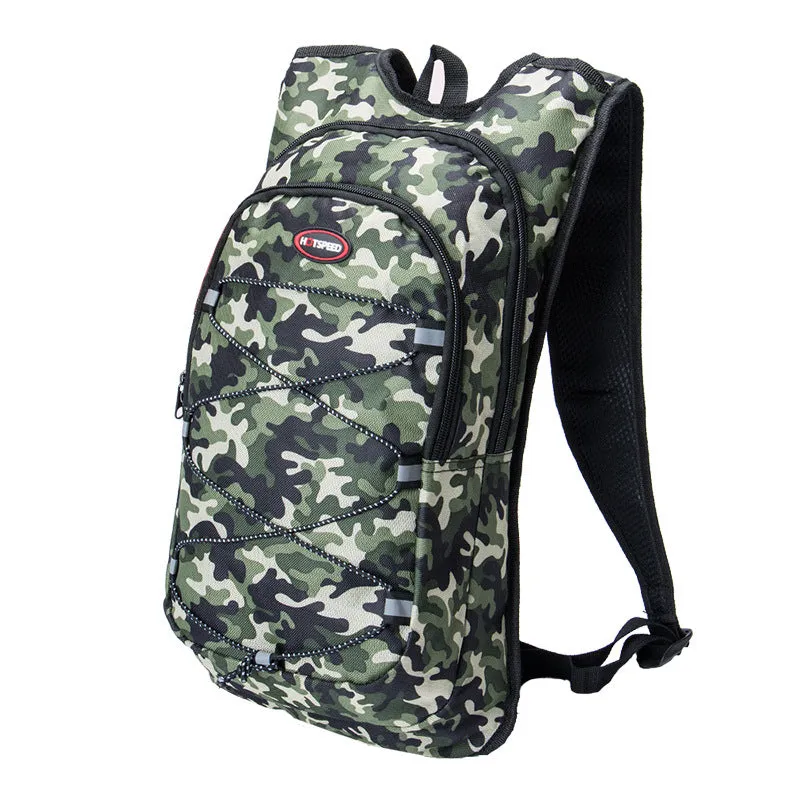 Men's outdoor double shoulder cycling backpack sports water bag backpack