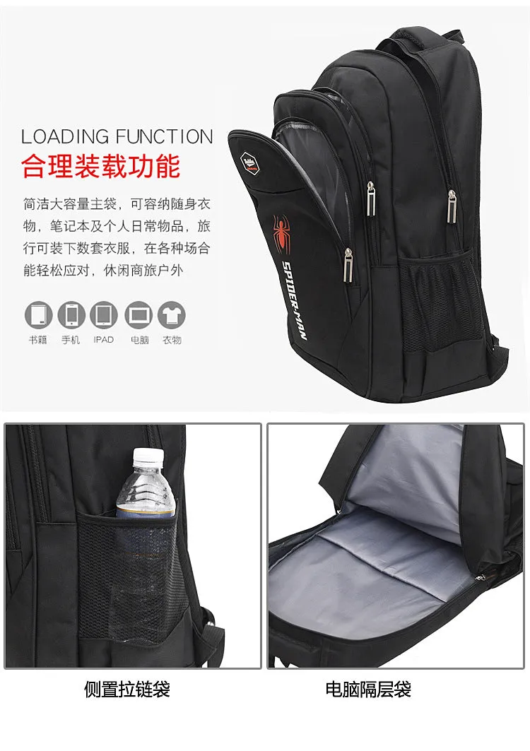 Men's Outdoor Sports Swagger Bag Polyamide and Nylon Backpack