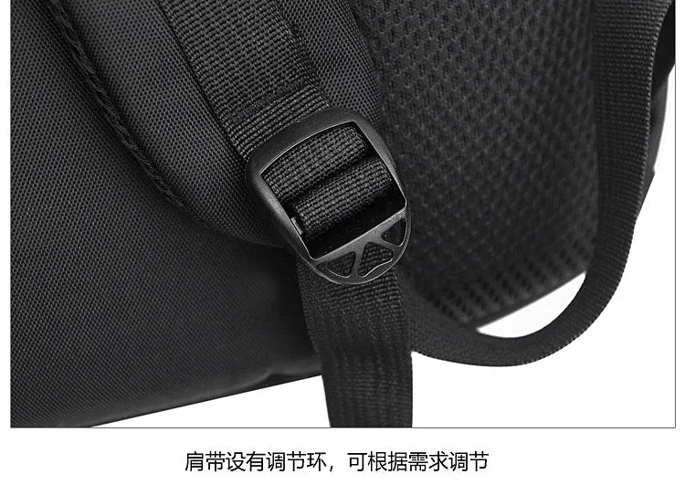 Men's Outdoor Sports Swagger Bag Polyamide and Nylon Backpack