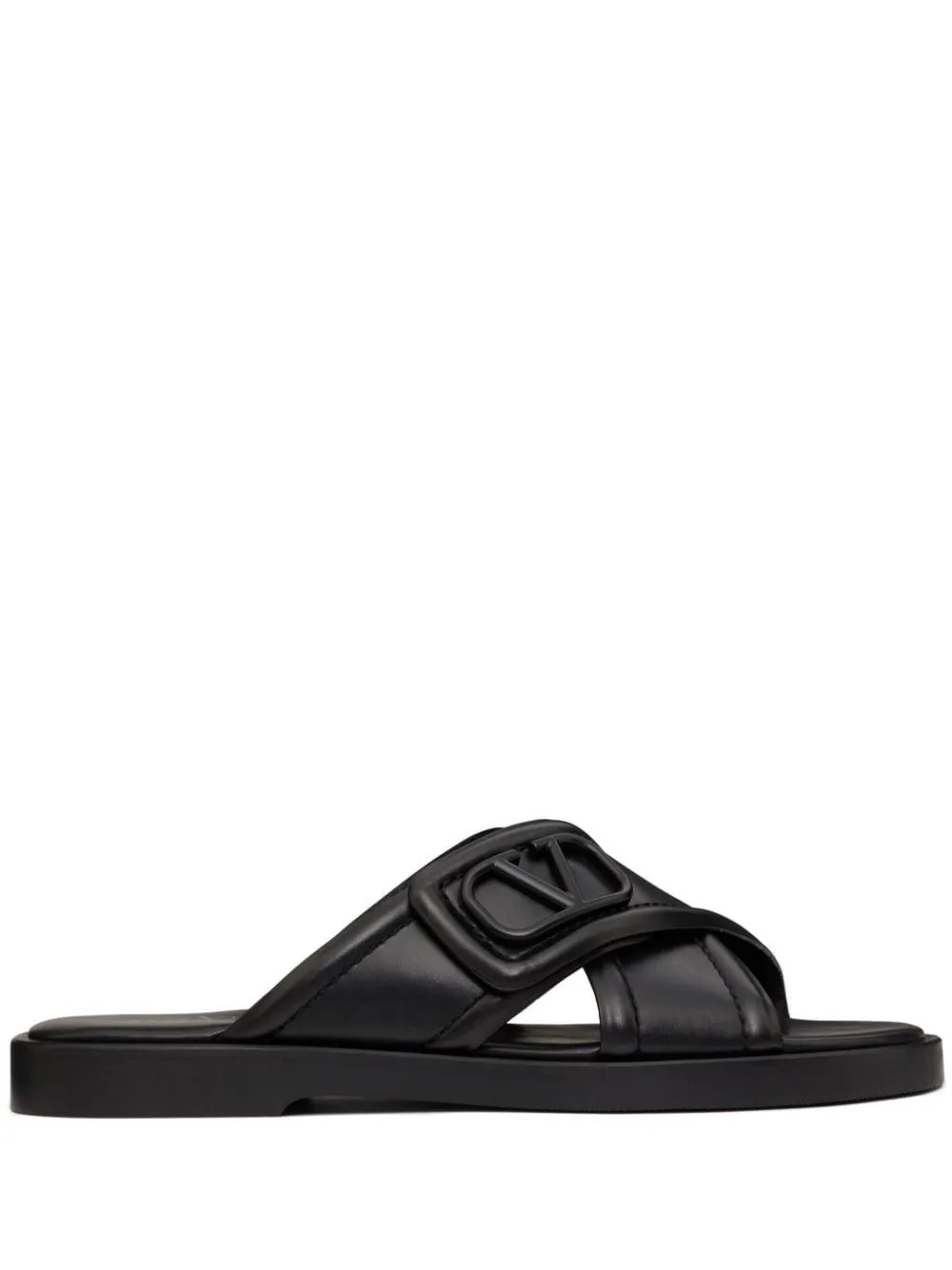 Men's Slide Vlogo Signature in Nero | Size 43 | 5Y2S0I02LSB