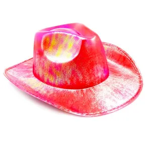 Metallic Red Cowboy/Cowgirl Hat