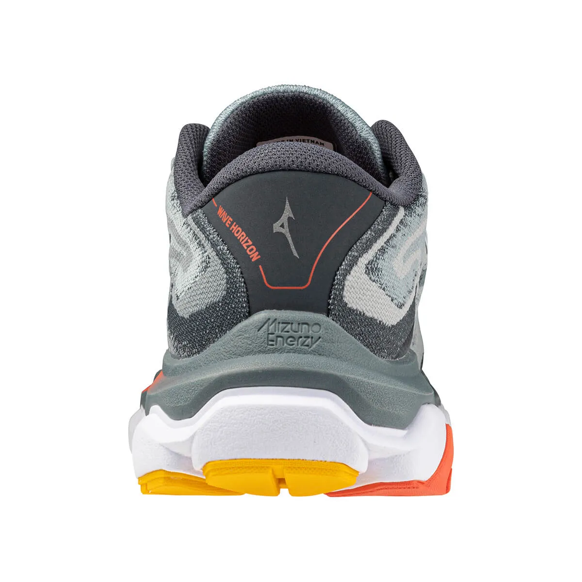 Mizuno Wave Horizon 7 Womens | Gray Mist/white/hot Coral