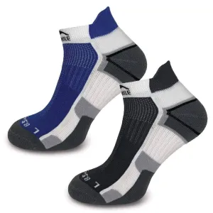 More Mile Miami Running Socks 2 Pack - Black