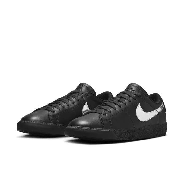 Nike SB x Dancer Skateboards Zoom Blazer Low QS Black - Metallic Silver - Black